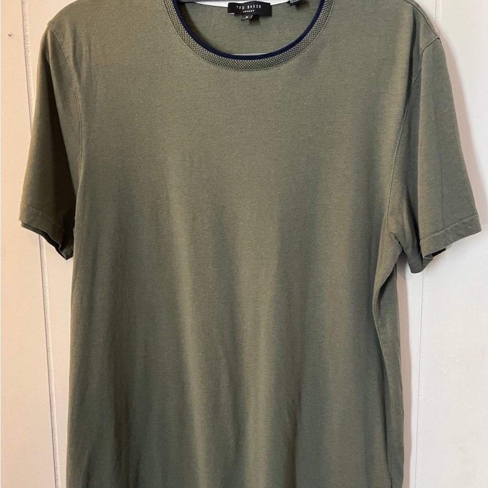 Ted Baker Olive Green Men's Shirt